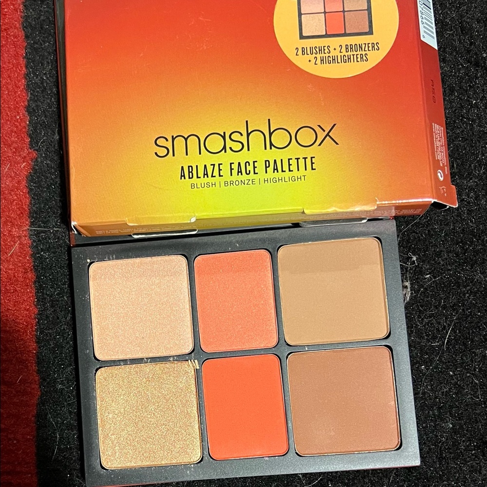 Ablaze face palette